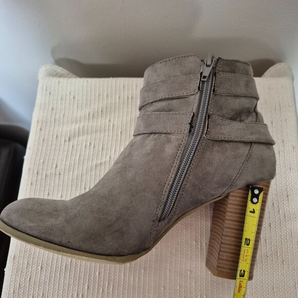 Faux Suede Booties - Picture 10 of 11